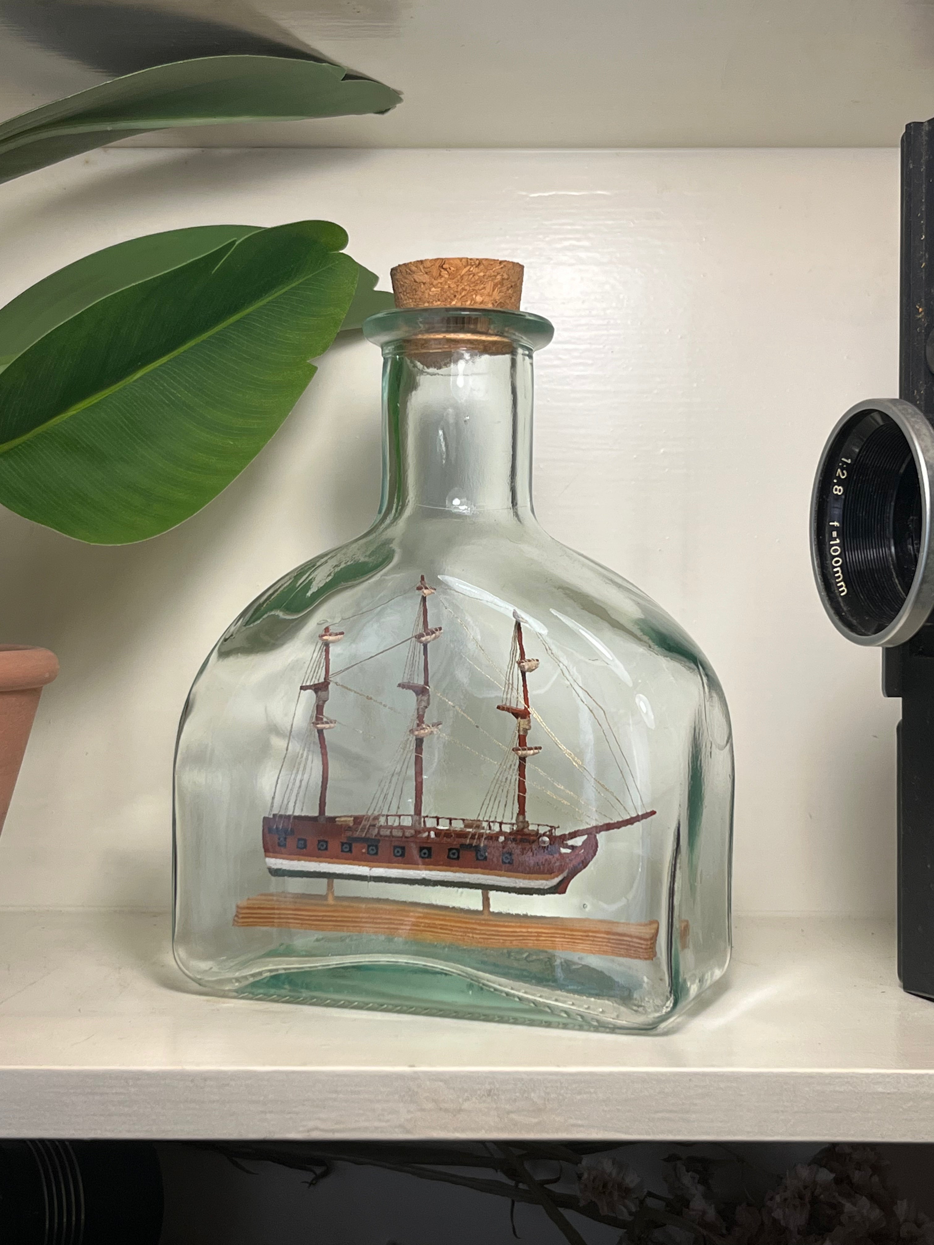 Three-Masted Brigantine, Classic Sailing Vessel