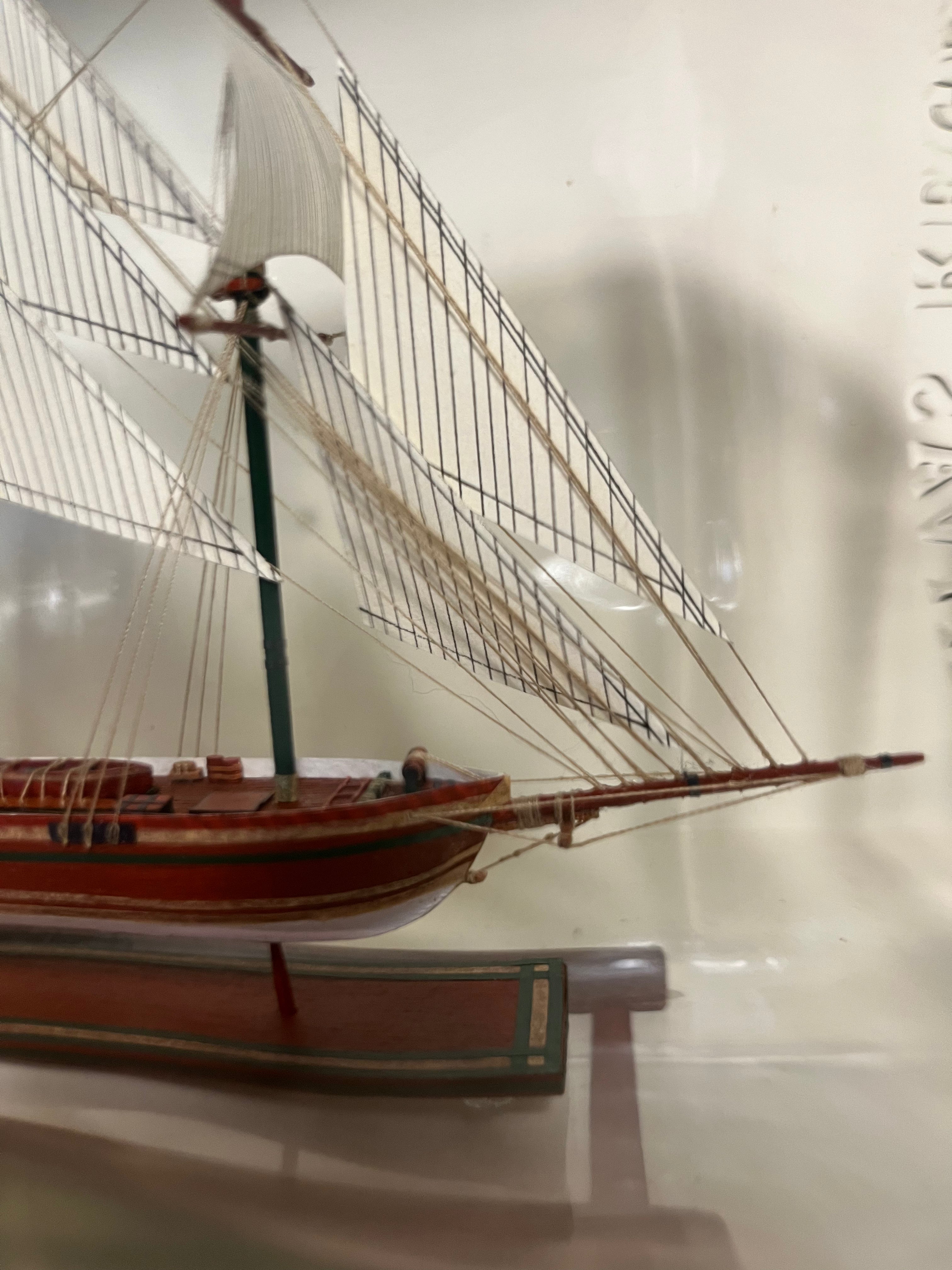 Brigantine Schooner,  Classic Sailing Vessel
