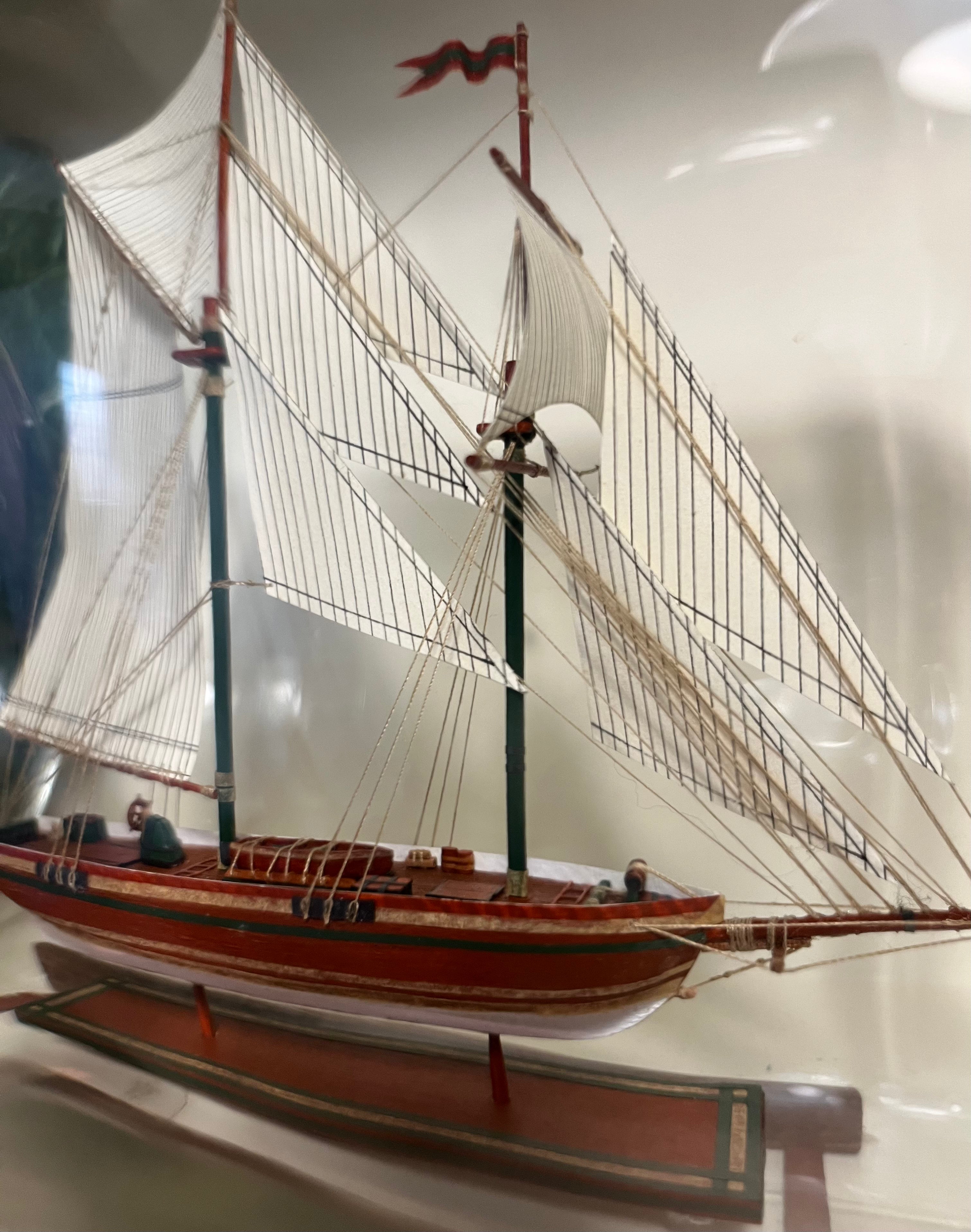Brigantine Schooner,  Classic Sailing Vessel