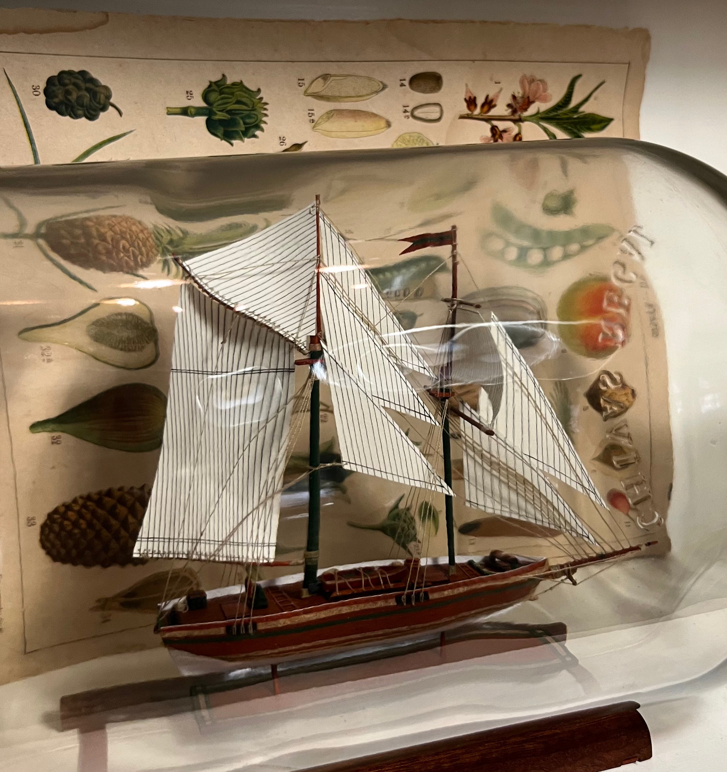 Brigantine Schooner,  Classic Sailing Vessel